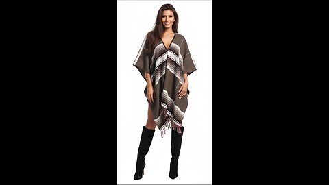 🎃🦃🌨️🌲🍾🎇☃️Olive Green 💚Sharpshooter Clint Eastwood Style Western Party Diamond Design Poncho💚🎃🦃🌲🎇☃️