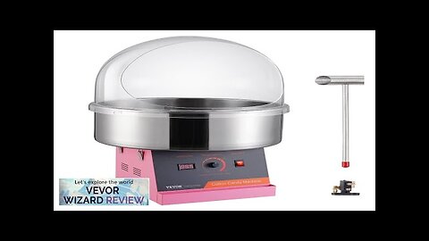 VEVOR Electric Cotton Candy Machine 1000W Candy Floss Maker Commercial Cotton Candy Review