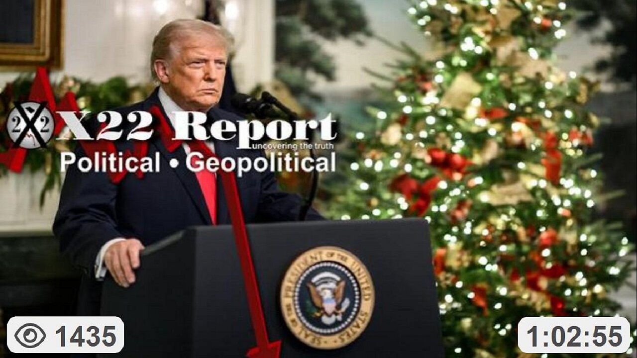 Trump Counters The Seditious 6, The Entire [DS] Corrupt System Is Being Brought Down 12.18.25 ~ by X22 Report (Ep 3799b)
