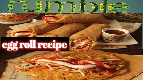 Egg roll recipe step by step