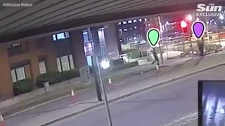 CCTV released showing Sudanese invader Abdulmawal Ibrahim Adam attempting to kidnap