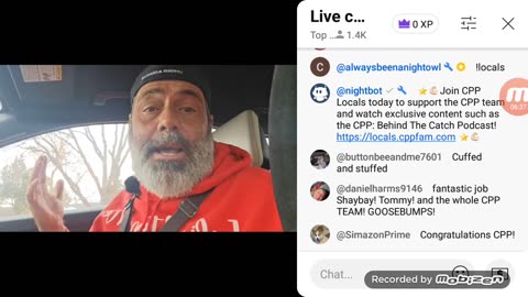 Tommy aka CPP Live Catch 12-9-2025 pt 2
