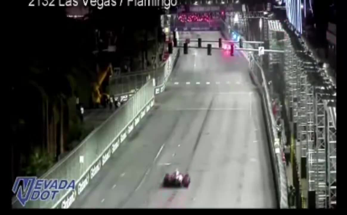 During last night’s F1 Las Vegas race, people without cable managed