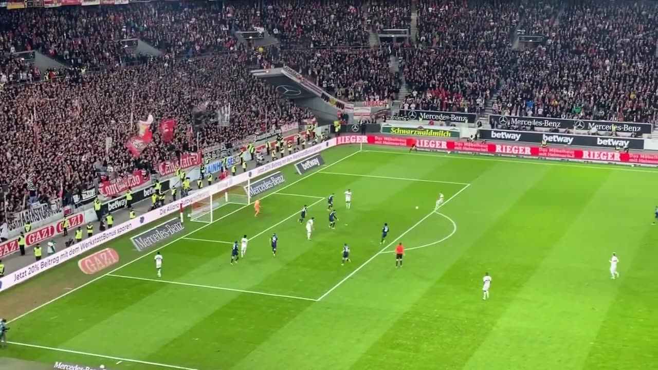 VfB Stuttgart vs Herta BSC 2-1 (goal Kosta Mavropanos) (fantastic collective goal for VfB Stuttgart)