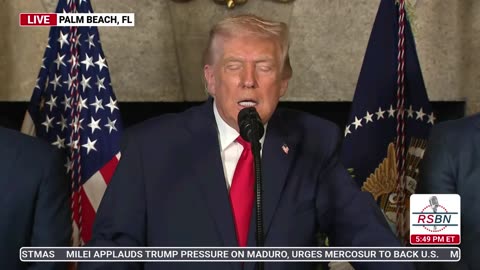 WATCH: President Trump will Not let Maduro take an Aggressive Stance - 12/22/25