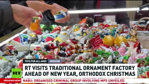 Vintage Soviet-era New Year's ornaments are back in style
