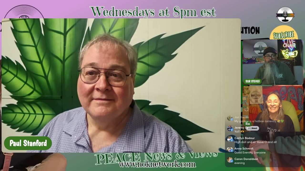 PEACE News & Views Ep198 with guest Paul Stanford