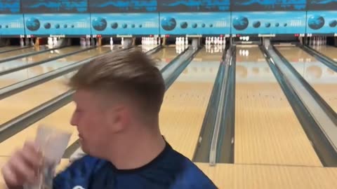 Peak Performance Athlete Finishes Pint And Bowls Perfect Strike