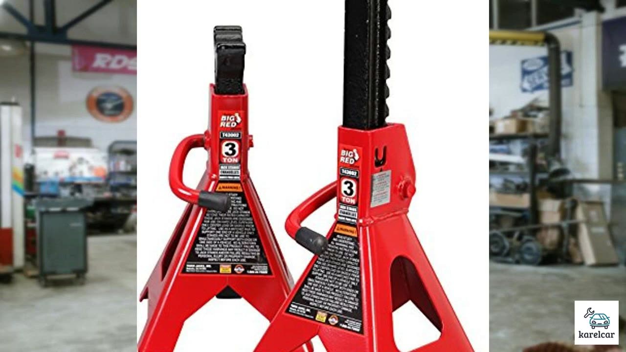 BIG RED T43202 Torin Heavy Duty Steel Jack Stands