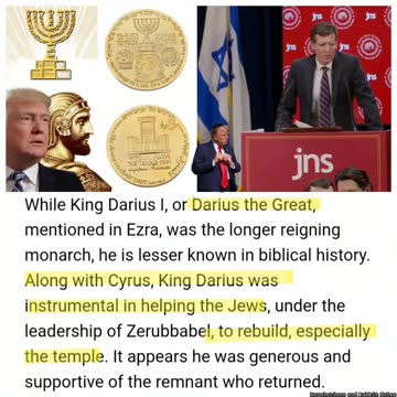 Trump, King Cyrus, Darius the Great and The Joos