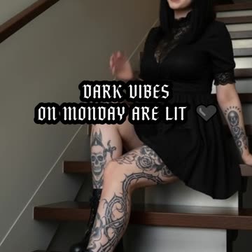 All black outfit for today