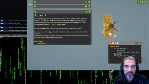 Playing with Python Games and AI - The Farmer Was Replaced ()