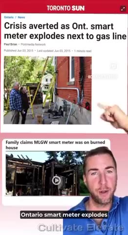 Smart Meters Can intentionall Start Fires