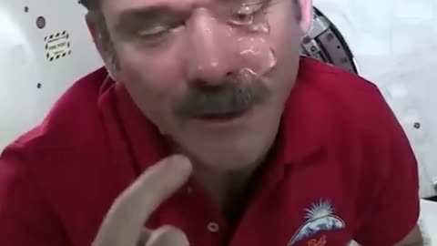 You can't cry in space.