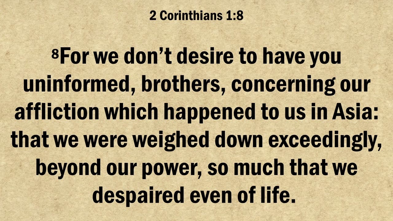 2 Corinthians 1