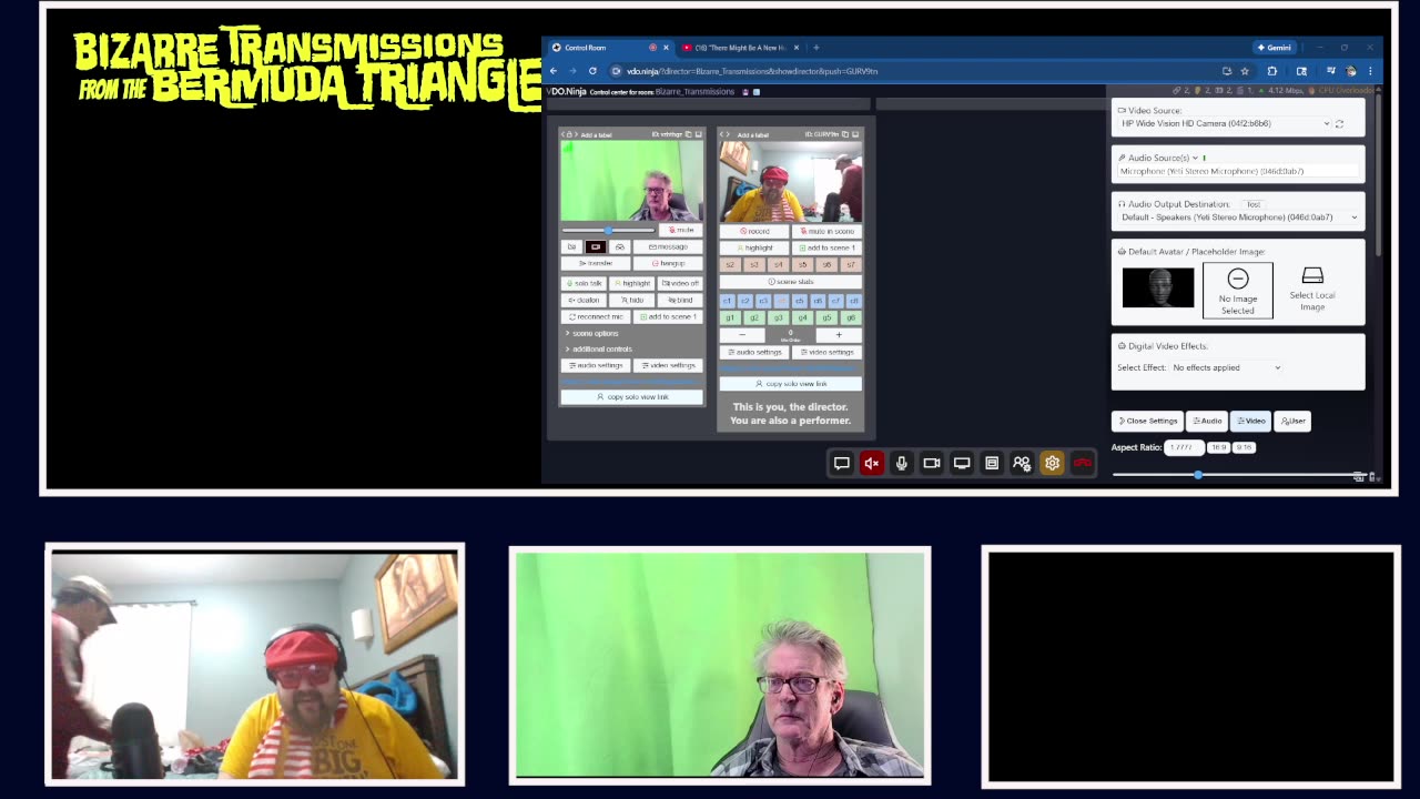 Bizarre Transmissions from the Bermuda Triangle