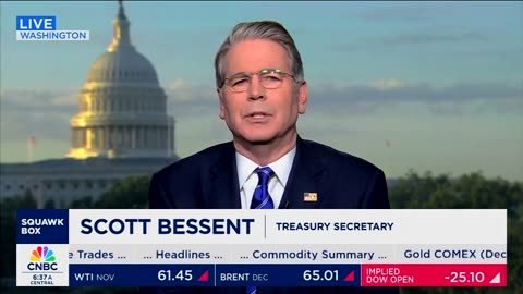 "President Trump, in the first nine months now, has been unstoppable," says SecScottBessent .