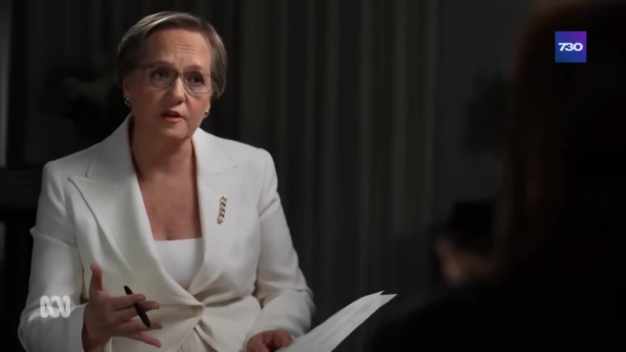 Australian Broadcasting Corporation's Sarah Ferguson *REPEATEDLY* CALLS OUT Kamala Harris