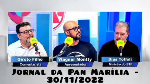 Jornal da Pan Marília - Días Toffoli. 30/11/2022
