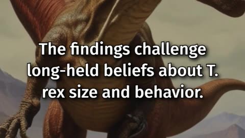 Tiny Fossil Bones Flip Decades of T. rex Research on Its Head