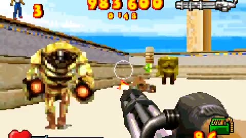 Game Boy Advance Longplay 324 Serious Sam Advance