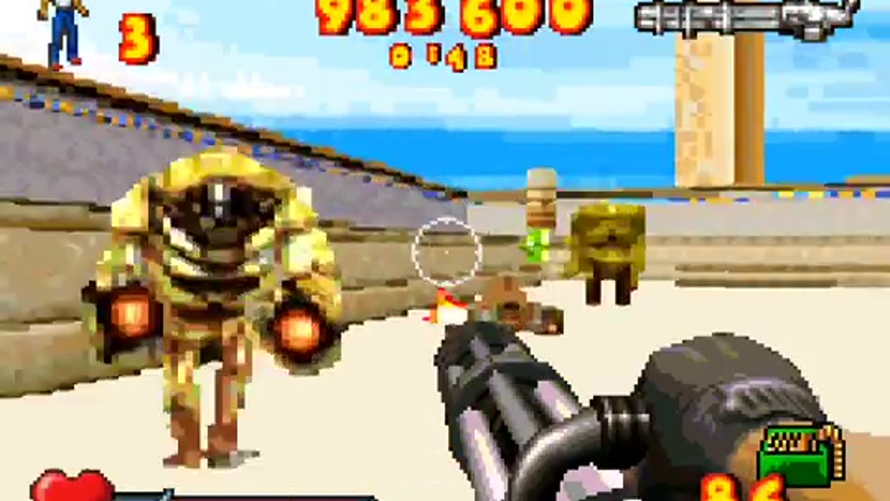 Game Boy Advance Longplay 324 Serious Sam Advance