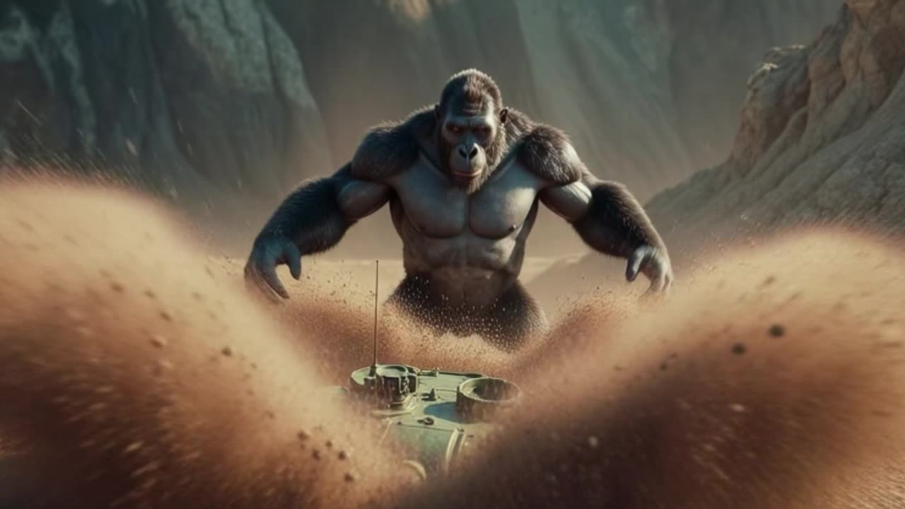 The Military Captured a GIANT LION.