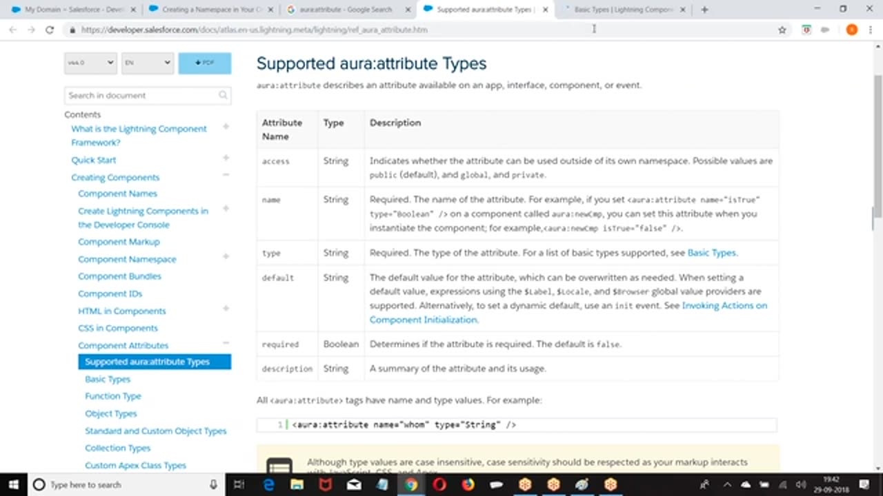 Salesforce Aura Components Video-Session-Session-3 Attributes