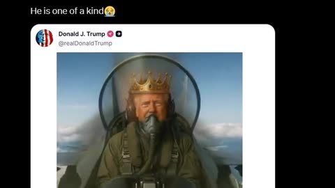 Trump Goes Full Top Gun on Protestors✈️