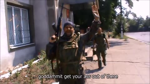 [eng subs] DPR militias freeing Miusinsk