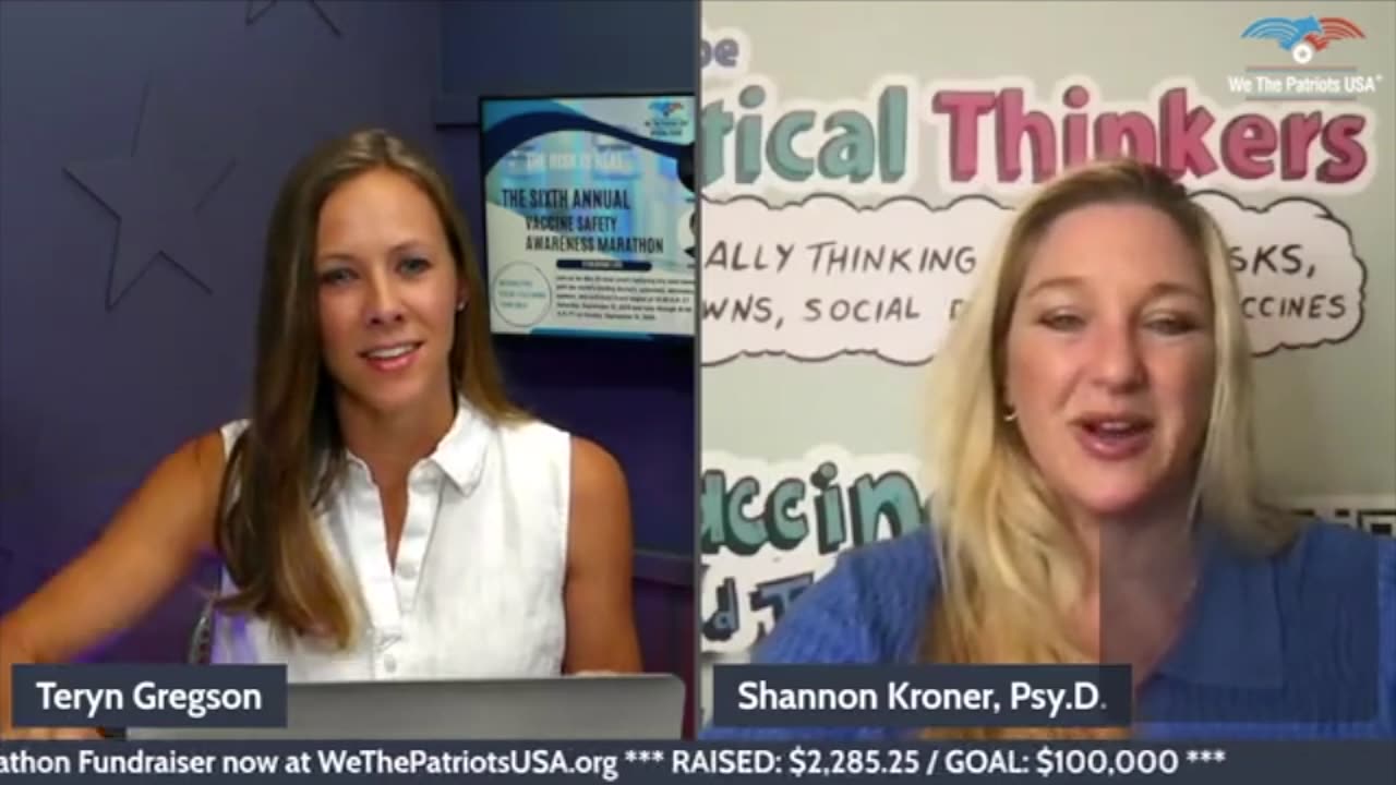 Dr. Shannon Kroner, Ph.D (Author, I’m Unvaccinated and That’s OK!; Let’s Be Critical Thinkers!)