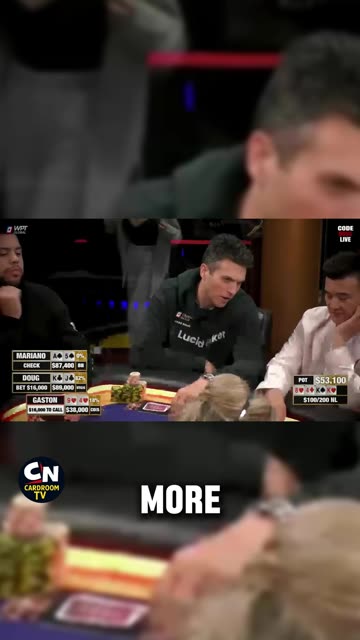 Eyes on him the whole time