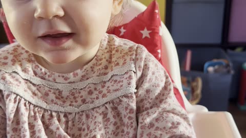 Surprised Baby Kayla Face 😲👶 (What’s She Thinking?)