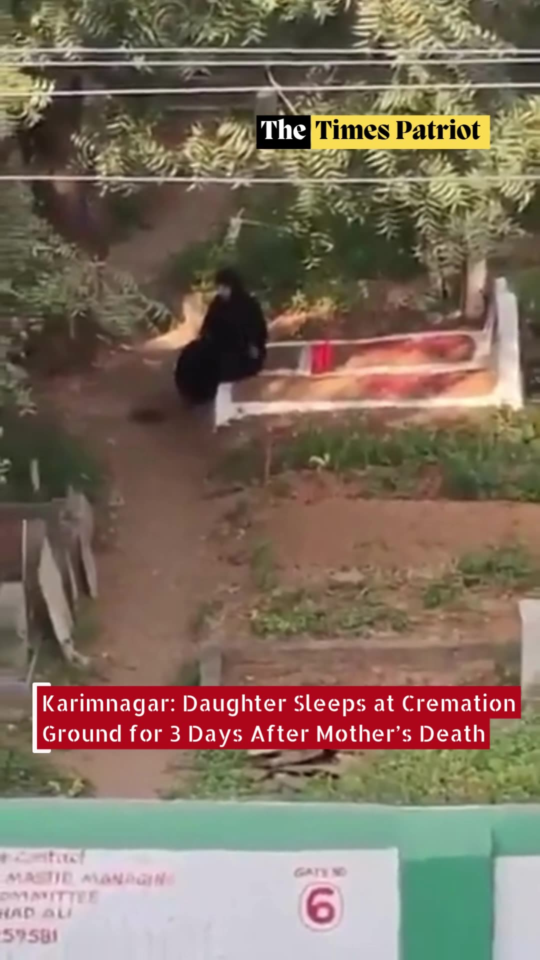 Karimnagar Tragedy: Daughter Sleeps at Cremation Ground for 3 Days After Mother’s Death