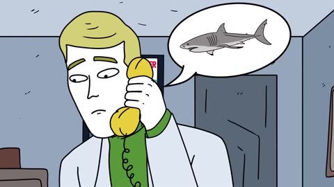 Great White Shark Wave SCP-054-FR Blue Fear (SCP Animation)