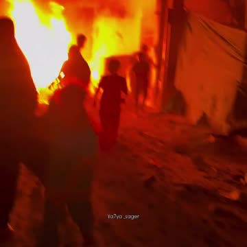 Drone strike targets apartment building in Nuseirat camp 💔