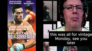 Vintage Monday No Retreat No Surrender (1986) Trailer-REACTION/REACCION