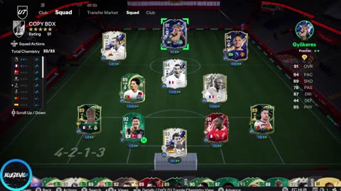 91 TOTY HONOURABLE MENTIONS GYÖKERES OBJECTIVE PLAYER REVIEW - EA FC 25 ULTIMATE TEAM