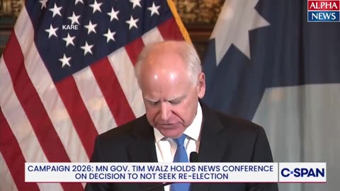 LIVE: Gov. Tim Walz drops reelection bid
