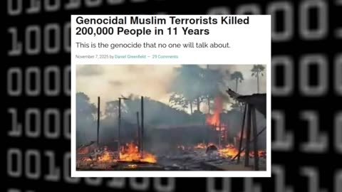 Genocidal Muslim Terrorists Have Killed 200K People in 11 Years