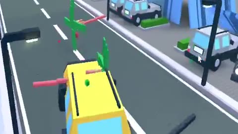 Cars vs. bicycles! Let's destroy the city! #roblox #gaming #destroy #crash #bycycle #car #city