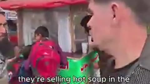 Eating Soup In Afghanistan