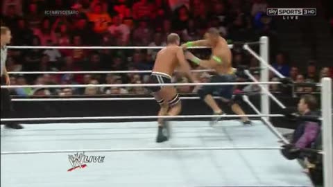 John Cena vs Cesaro (Raw_02.17.2014)