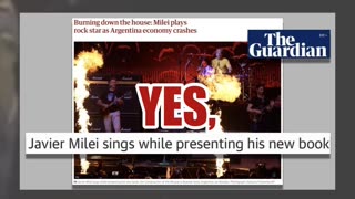 Fact Check: Video Of Argentine President Milei Singing At Rock Concert IS Real
