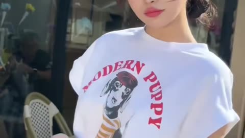 Adorable Pearl Crop Top Provocative Photo Pose | Daily Beauty EP 1002