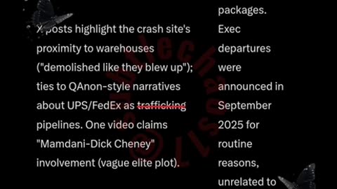 Louisville UPS MD-11 Flight 2976 False Flag