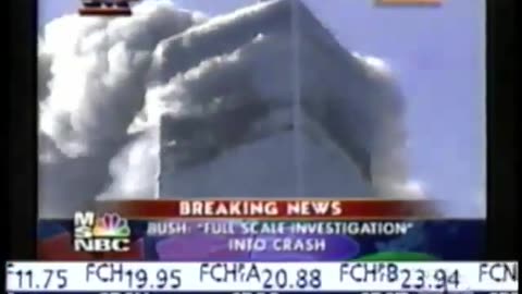 911 WTC 1 Explosion Eyewitness 'Its A Bomb' ..... WTC 2 Explosion Eyewitness Ashleigh Banfield CNBC