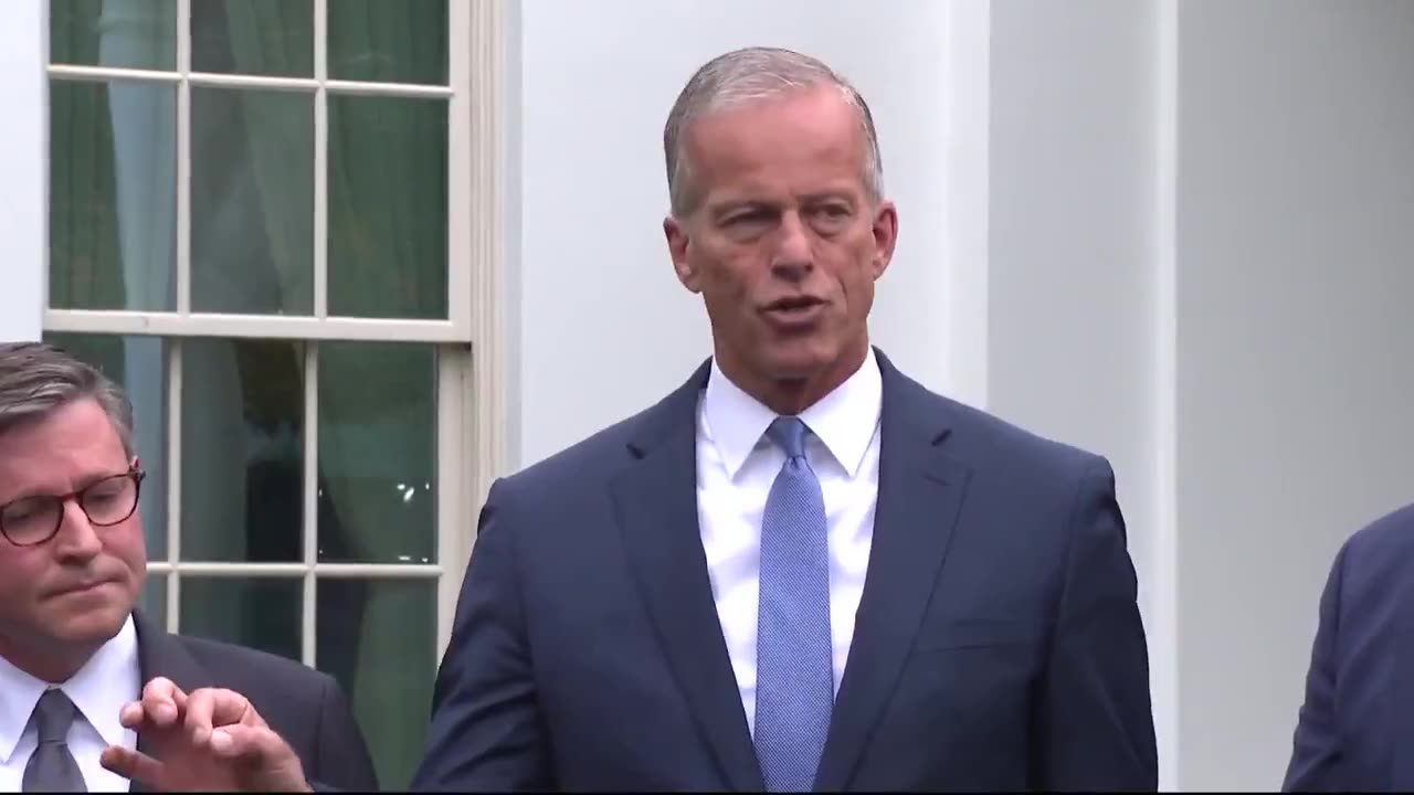 . @LeaderJohnThune on the Democrats pulling America towards a government shutdown over