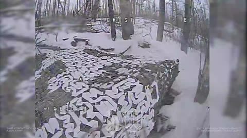 Drone Strikes On Russian Shelters Around Kupyansk