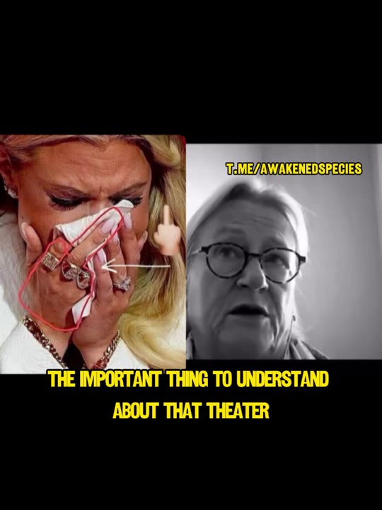 Mocking the masses with theatre. What a bunch of pos!